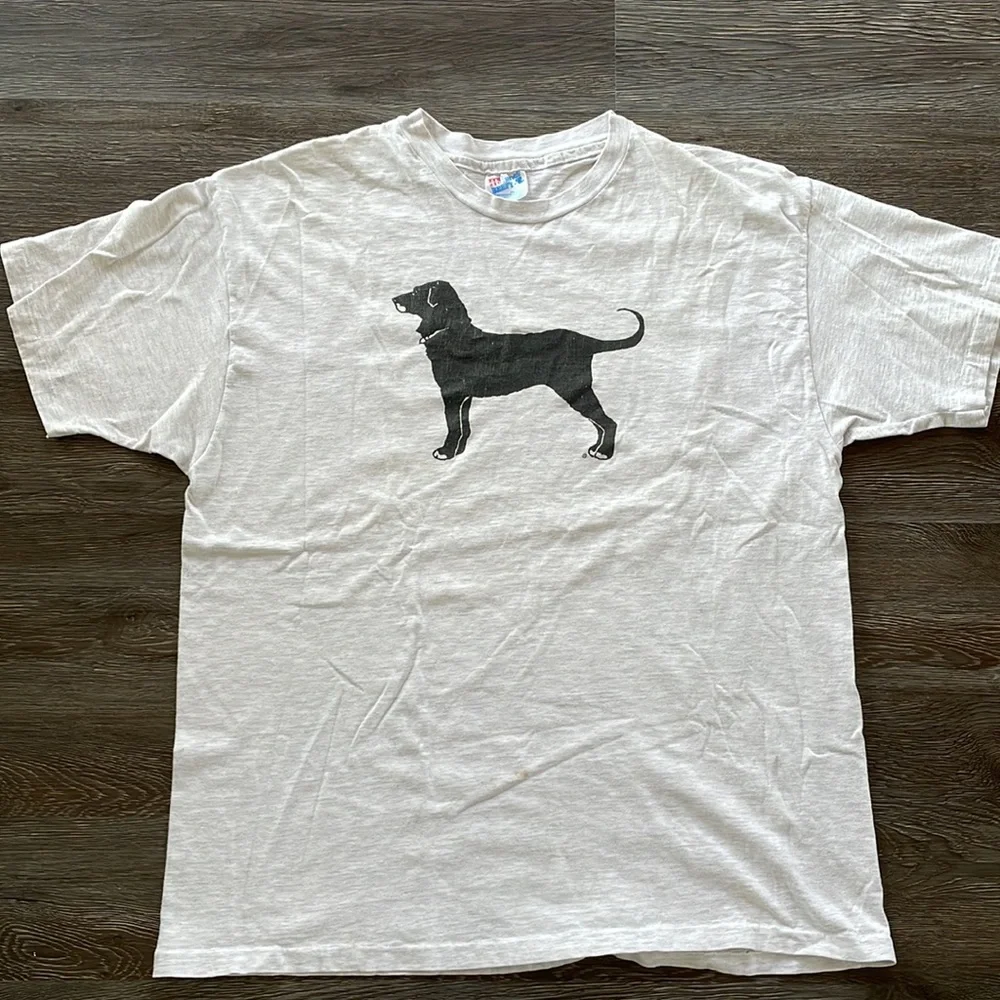 Vintage 1992 The Black Dog Martha’s Vineyard Gray T-shirt - Picture 5 of 11